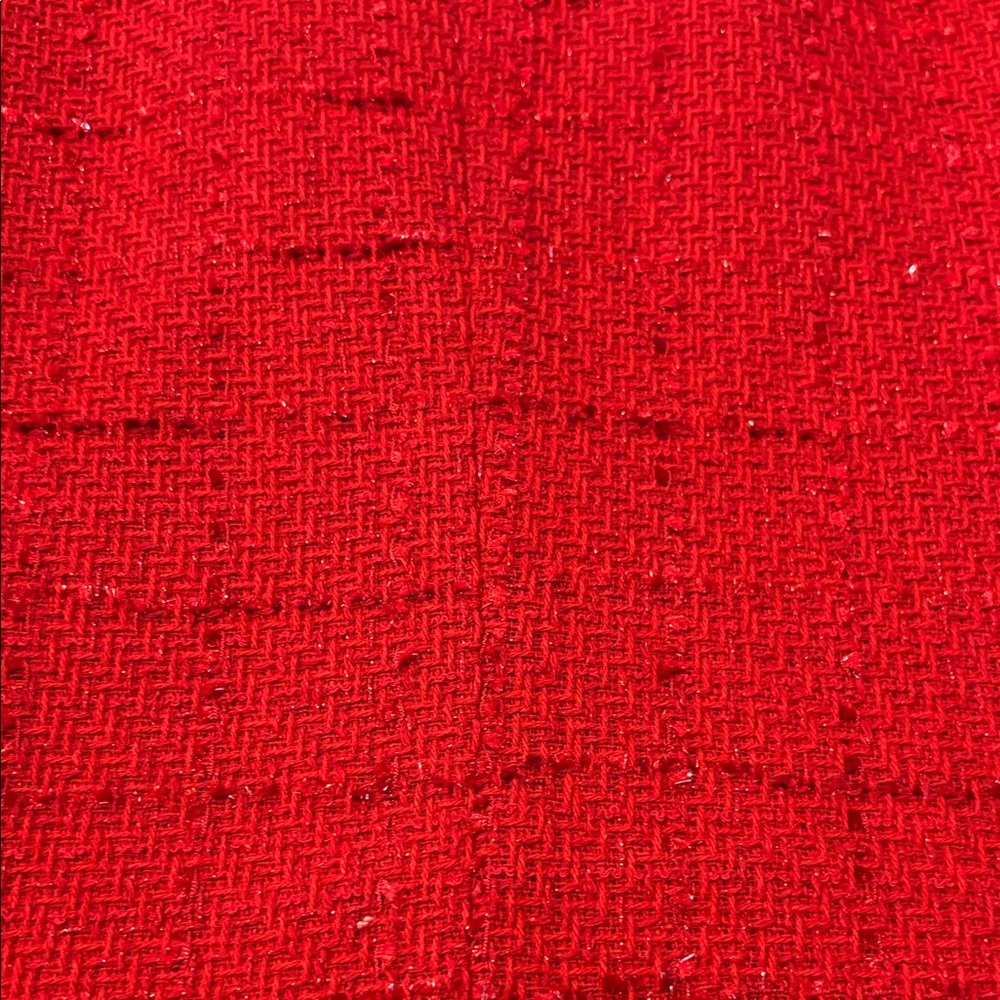 Talbots Red Metallic Tweed Blazer NWT Sz18W - Picture 7 of 10